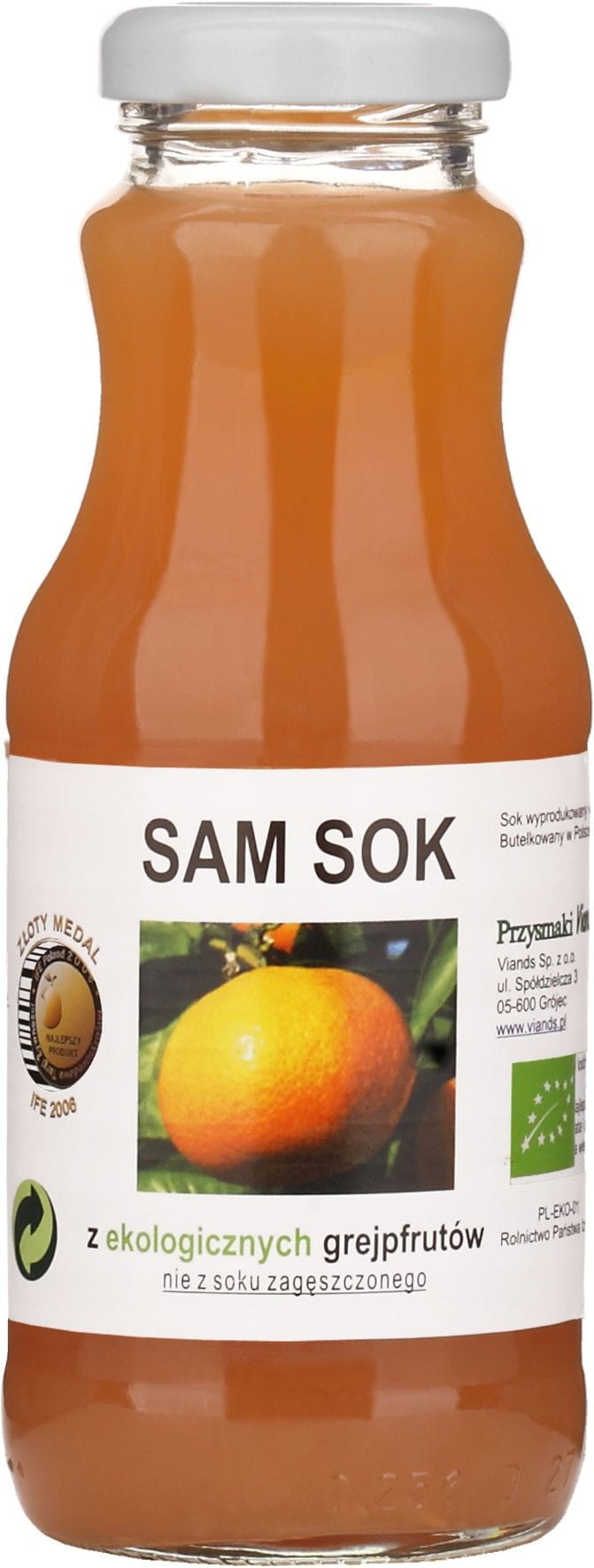 JUS DE PAMPLEMOUSSE PUR BIO 250 ml - VIANDS DDM: 10-2026