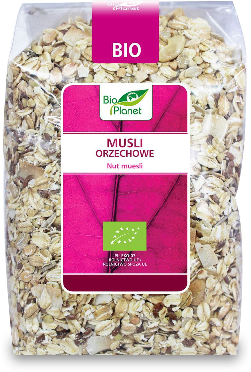 Muesli cacahuète BIO 600 g - BIO PLANET