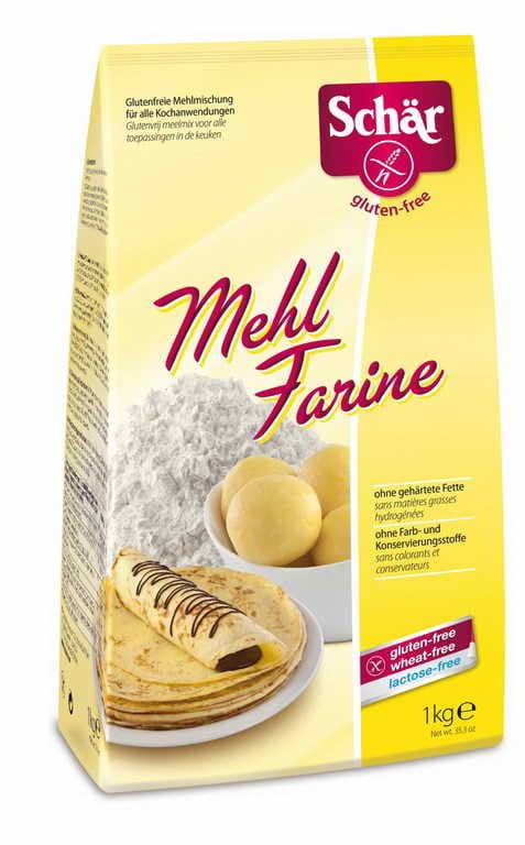 Mehl farine universelle sans gluten 1 kg SCHÄR