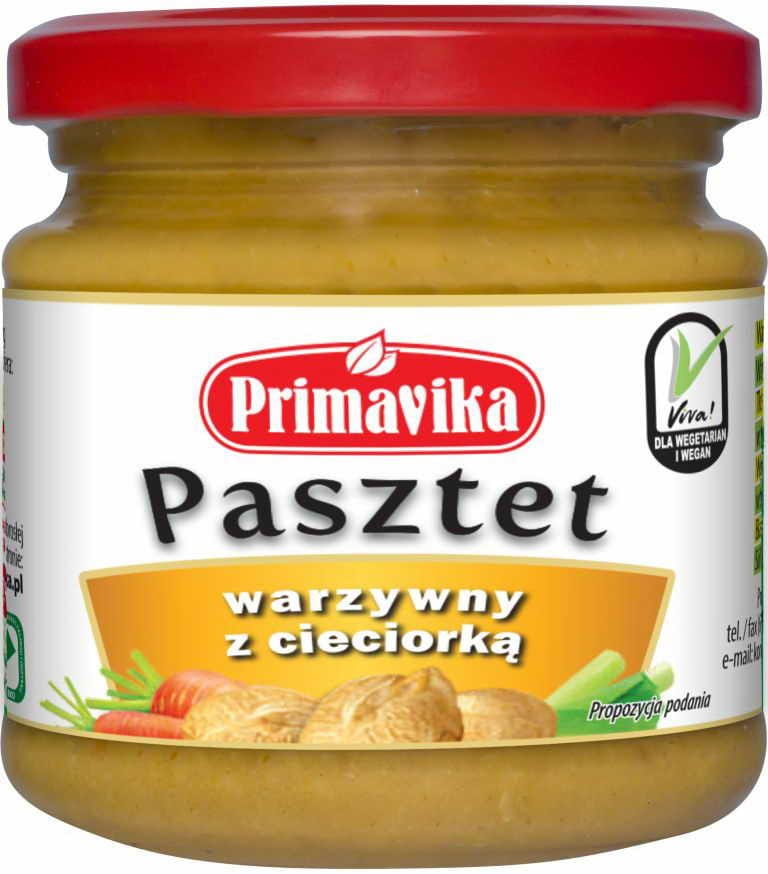 Pâté de légumes aux pois chiches 160 g PRIMAVIKA