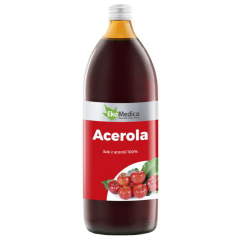 Jus d'Acérola naturel Vitamine C 500ml EKAMEDICA