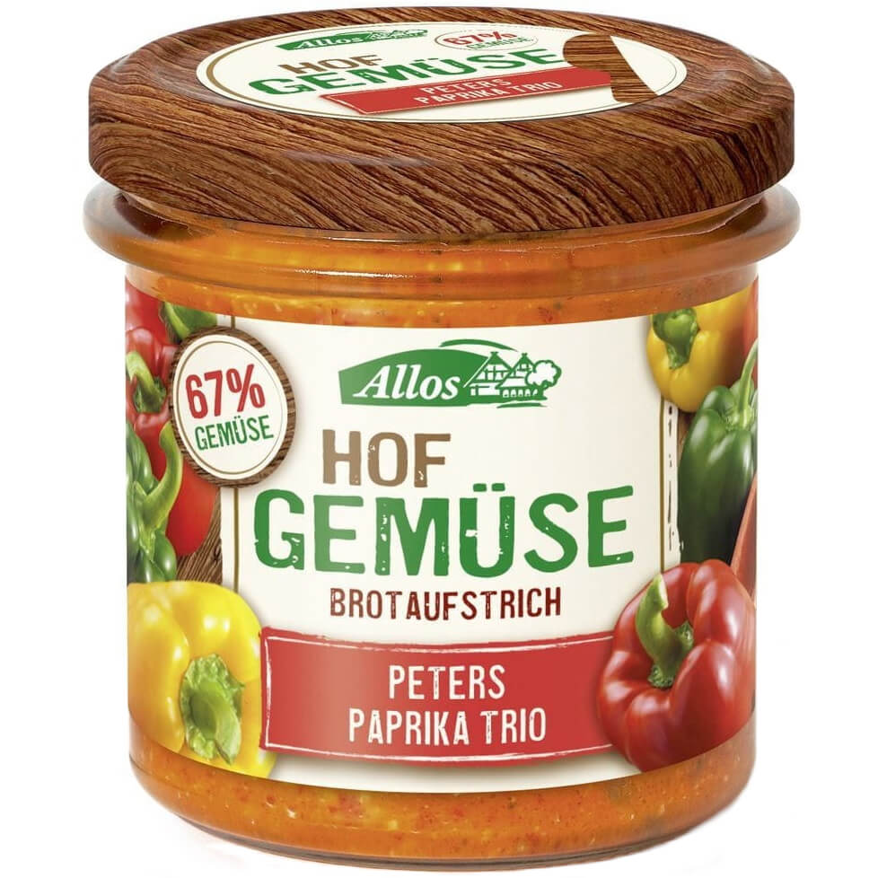 Pâte végétale aux trois types de poivre BIO 135 g - ALLOS