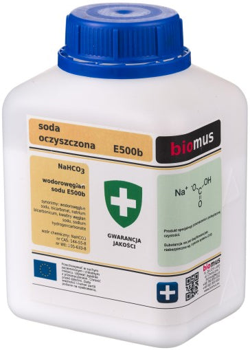 Bicarbonate de soude bicarbonate de sodium 500g BIOMUS