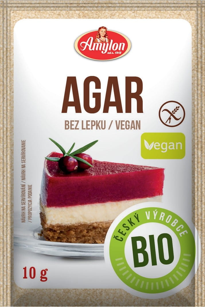 Agar - agar sans gluten BIO 10 g - AMYLON