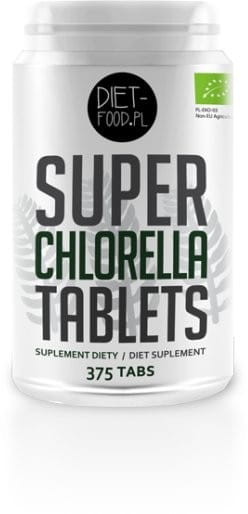 Chlorelle en comprimés 375 pièces ECO DIET - FOOD