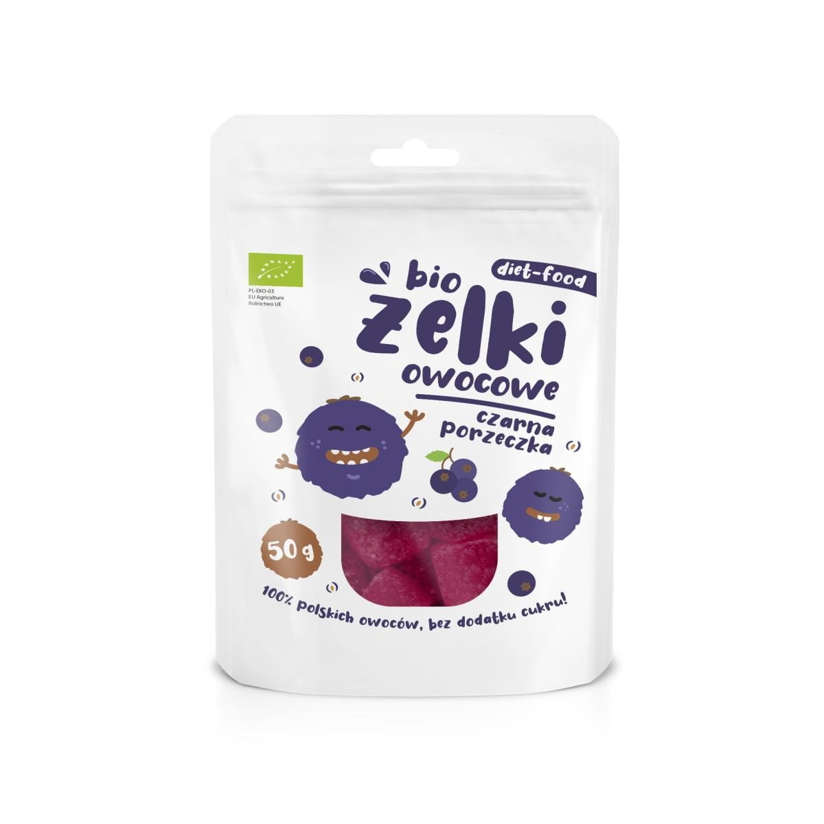 Gelées de cassis 50g EKO DIET - FOOD