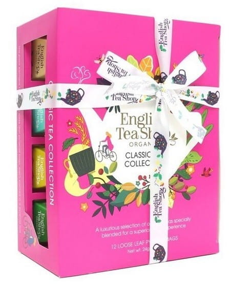 Service à thé Pyramide (12x2) BIO 24 g ENGLISH TEA SHOP BIO