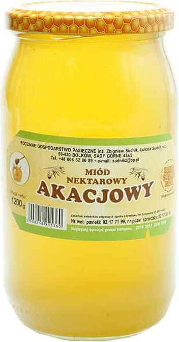 Nectar miel d'acacia 1200g SUDNIK