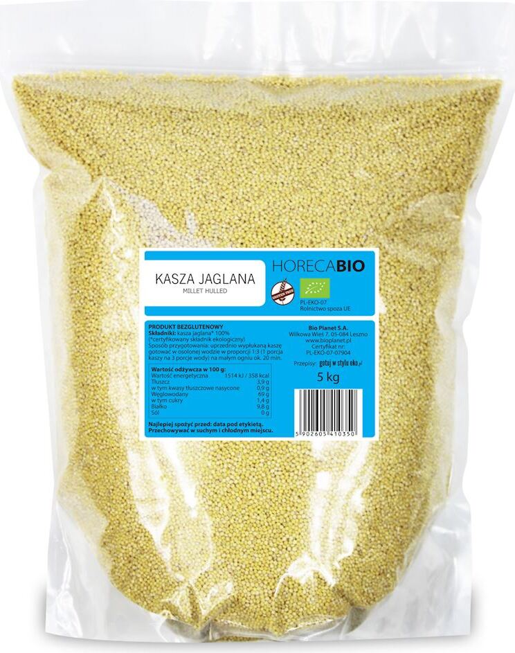Gruau de millet BIO 5 kg - HORECA
