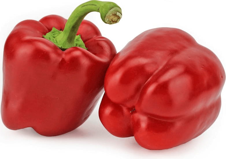 Conditionnement vrac (kg) - Poivron rouge frais BIO (environ 5 kg)