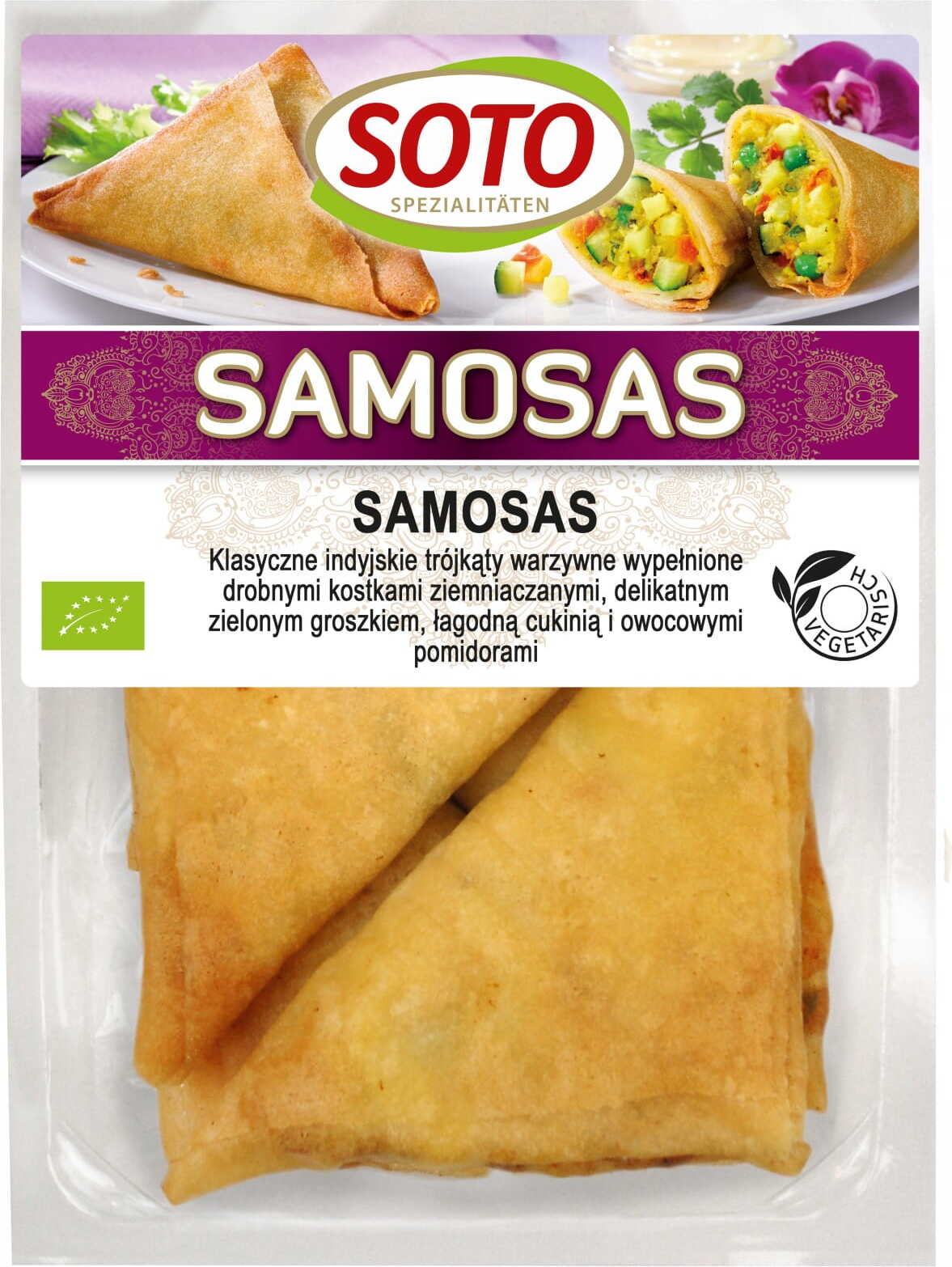 Samoussas végétariens BIO 250 g SOTO