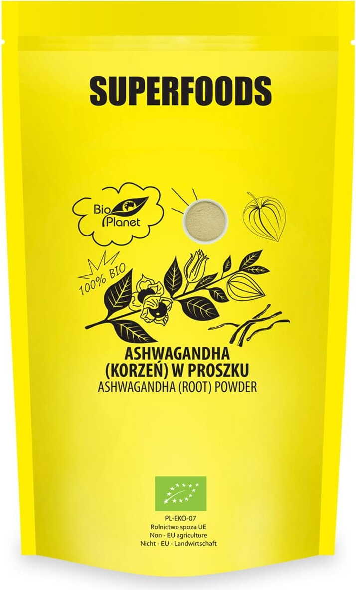 Ashwagandha (racine) poudre BIO 500 g - BIO PLANET