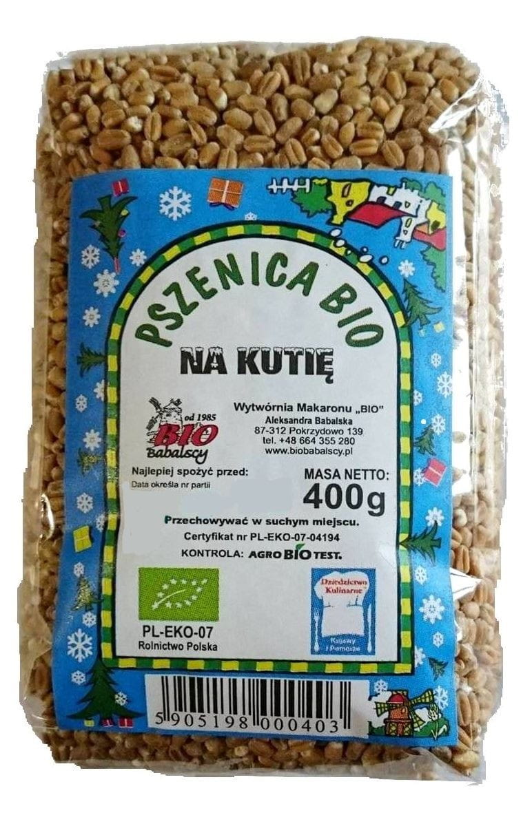 Blé pour kutia BIO 400 g - BABALSCY