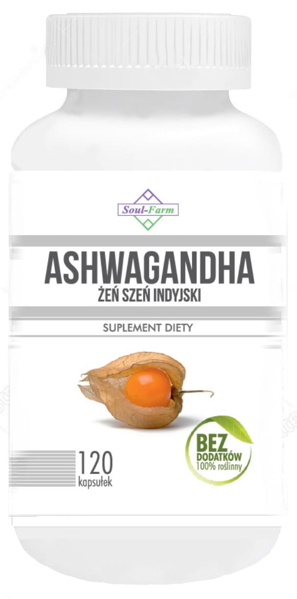 Extrait d'Ashwagandha 500 MG 120 gélules - SOUL FARM