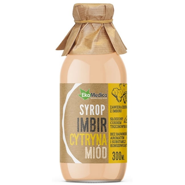 Sirop, gingembre, citron, miel 300ml EKAMEDICA