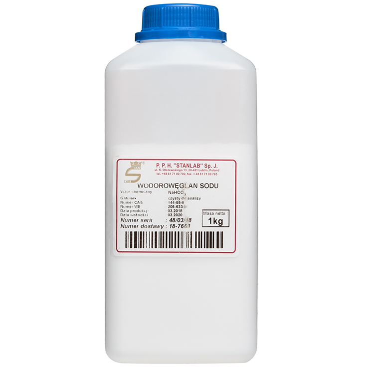 Bicarbonate de soude, bicarbonate de sodium, 1kg STANLAB