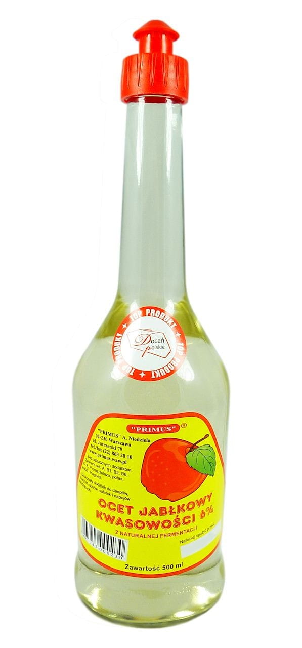 Vinaigre de Cidre de Pomme 6% 500ml - PRIMUS