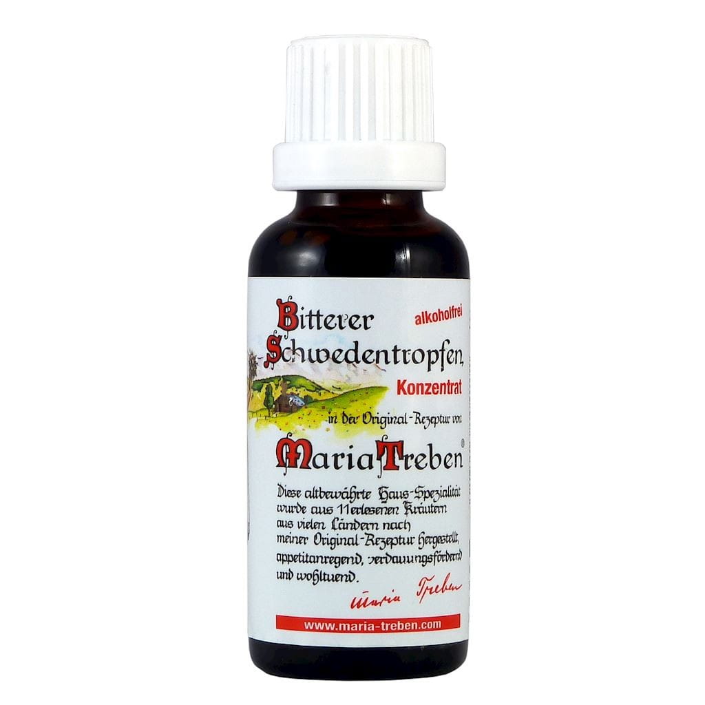 Concentré d'herbes suédoises Maria Treben sans alcool 30ml ORION