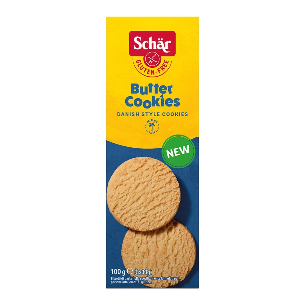 Biscuits au beurre sans gluten 100 g - SCHÄR