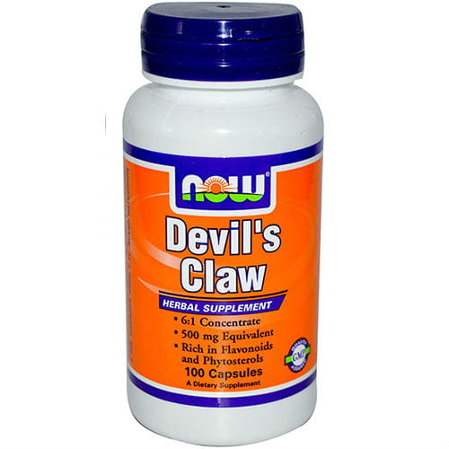 Griffe du diable 500mg 6:1 extrait 100 gélules NOW FOODS