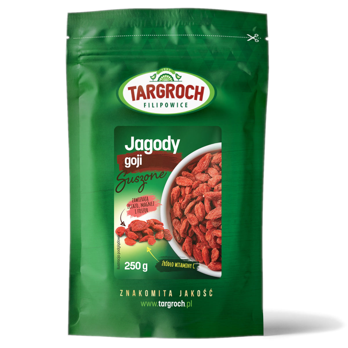 Baies de goji séchées 250g TARGROCH