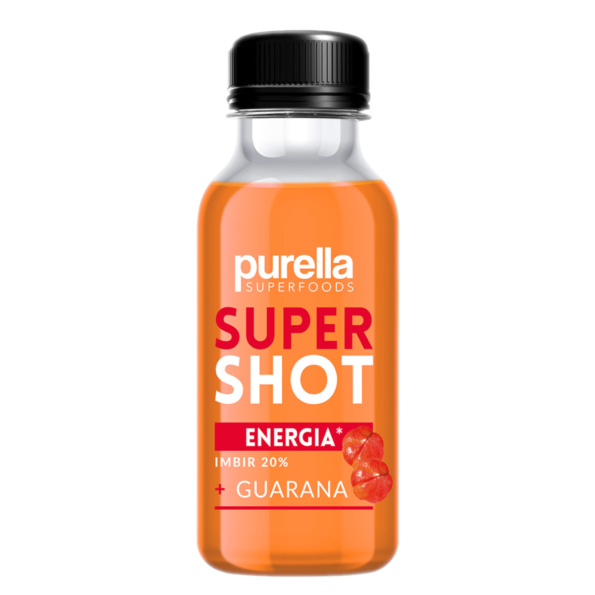 Super shot energi ingefær + guarana 100 ml