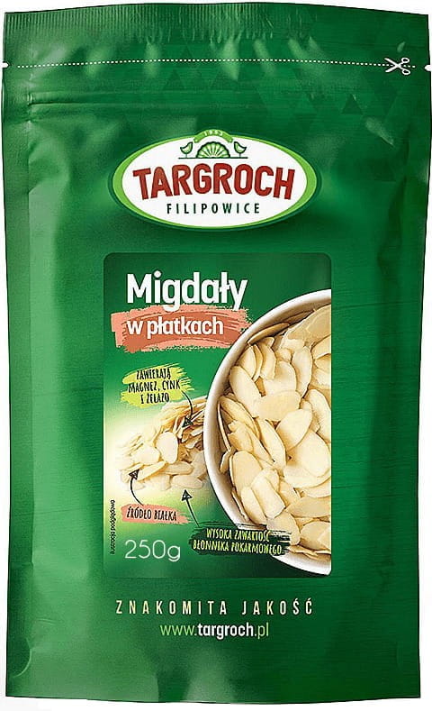 Amandes effilées, 250 g, Targroch DDM: 12-2026