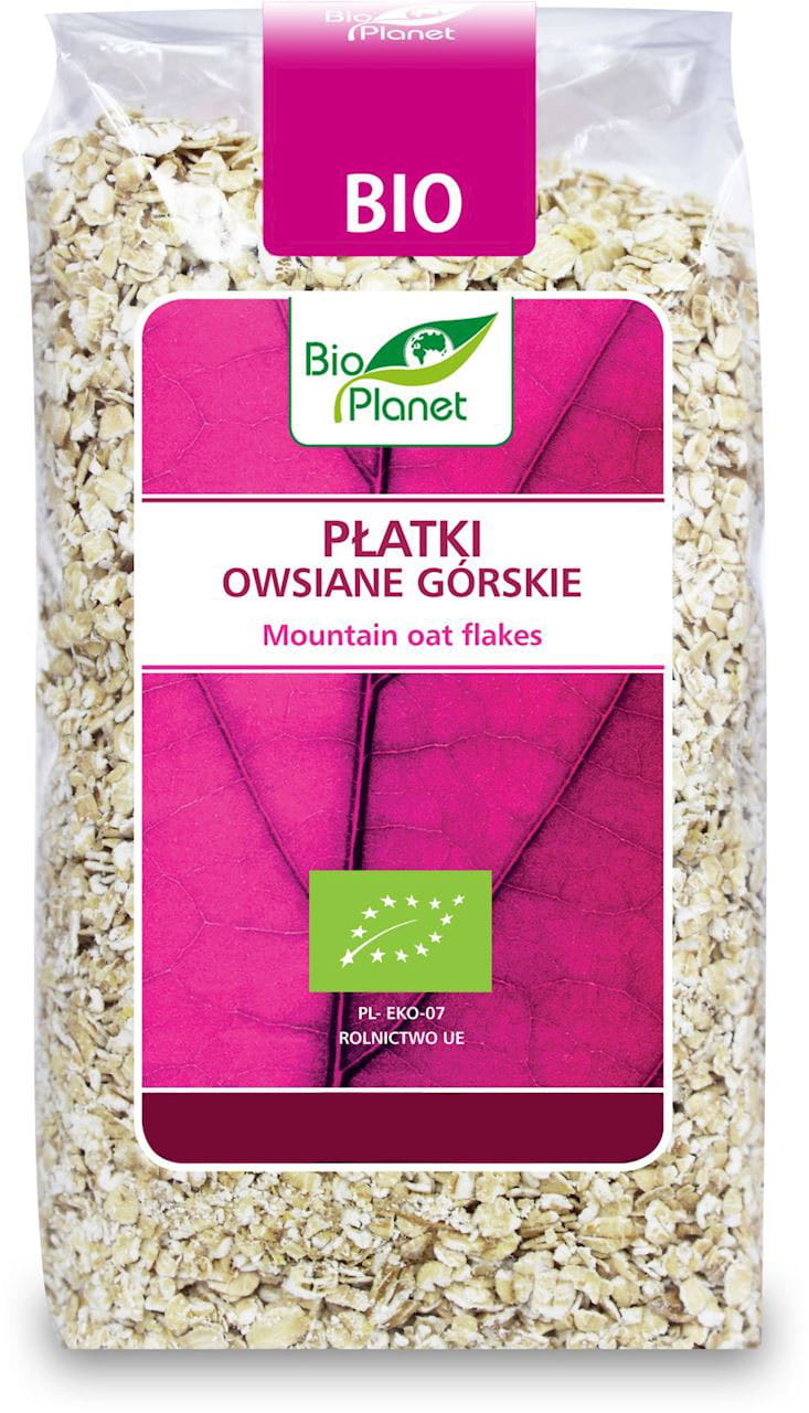 FLOCONS D'AVOINE DE MONTAGNE BIO 300 g - BIO PLANET DDM: 12-2026
