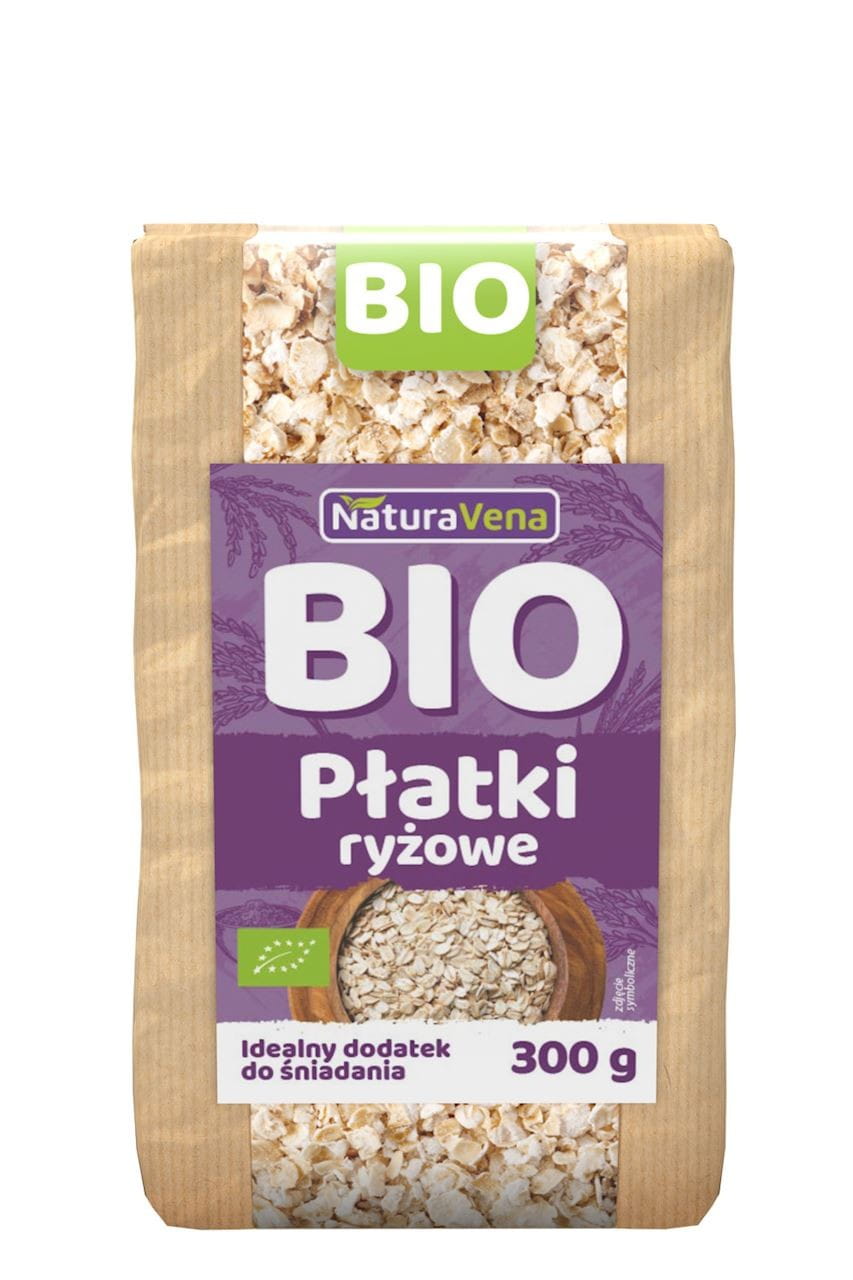 FLOCONS DE RIZ BIO 300 g - NATURAVENA DDM: 12-2026