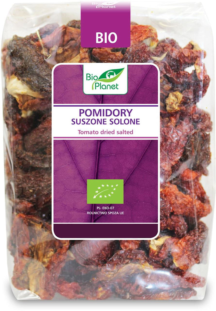 TOMATES SÉCHÉES SALÉES BIO 400 g - BIO PLANET DDM: 12-2026