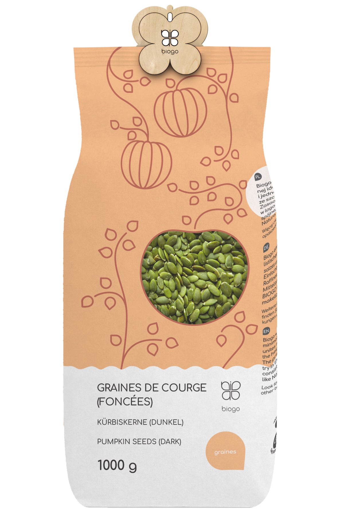 Pumpafrön 1 kg BIOGO