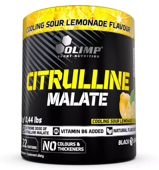 Olimp Citrulline Malate 200g saveur limonade acidulée