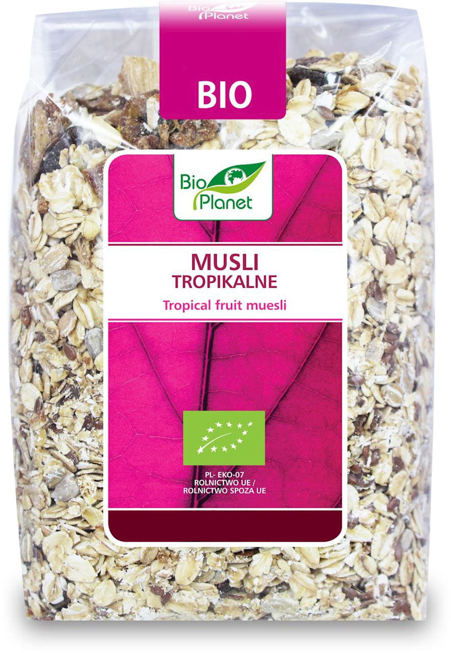 Muesli tropical BIO 600 g - BIO PLANET