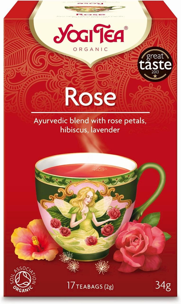 Thé rose Tao BIO (17 x 2 g) - YOGI TEA