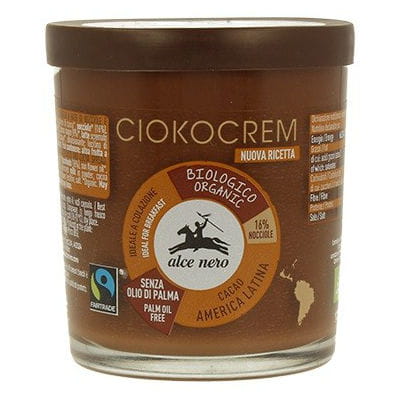 Crème de noix-chocolat BIO 180g ALCE NERO