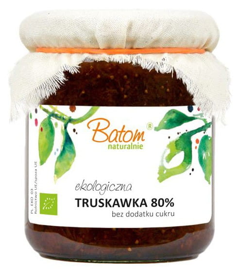 Confiture de fraises BIO 260 g - BATOM