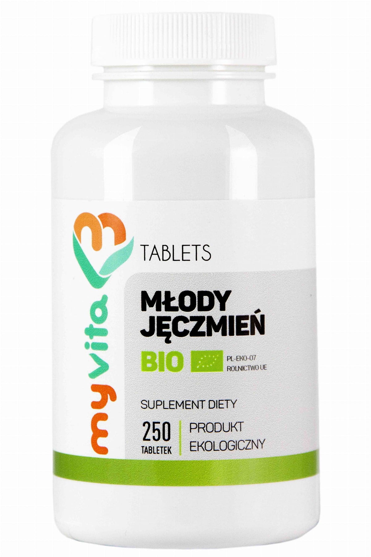 Jeune orge verte BIO 250 comprimés 500 mg MYVITA