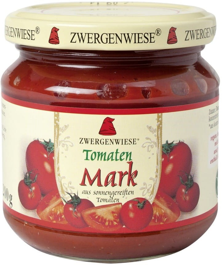 Pâte de tomates 22% sans gluten BIO 200 g - ZWERGENWIESE