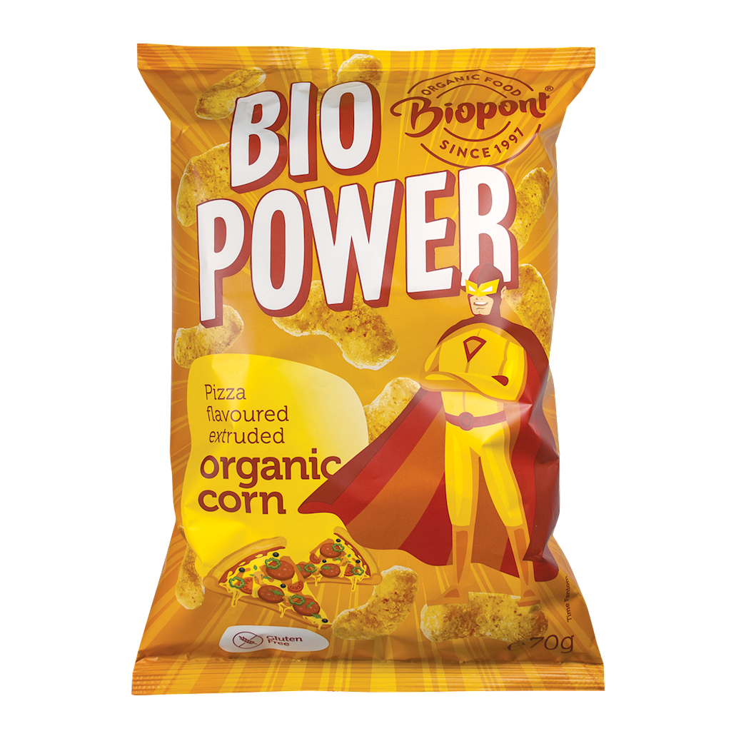 Chips de maïs pizza sans gluten BIO 70 g - BIO PONT