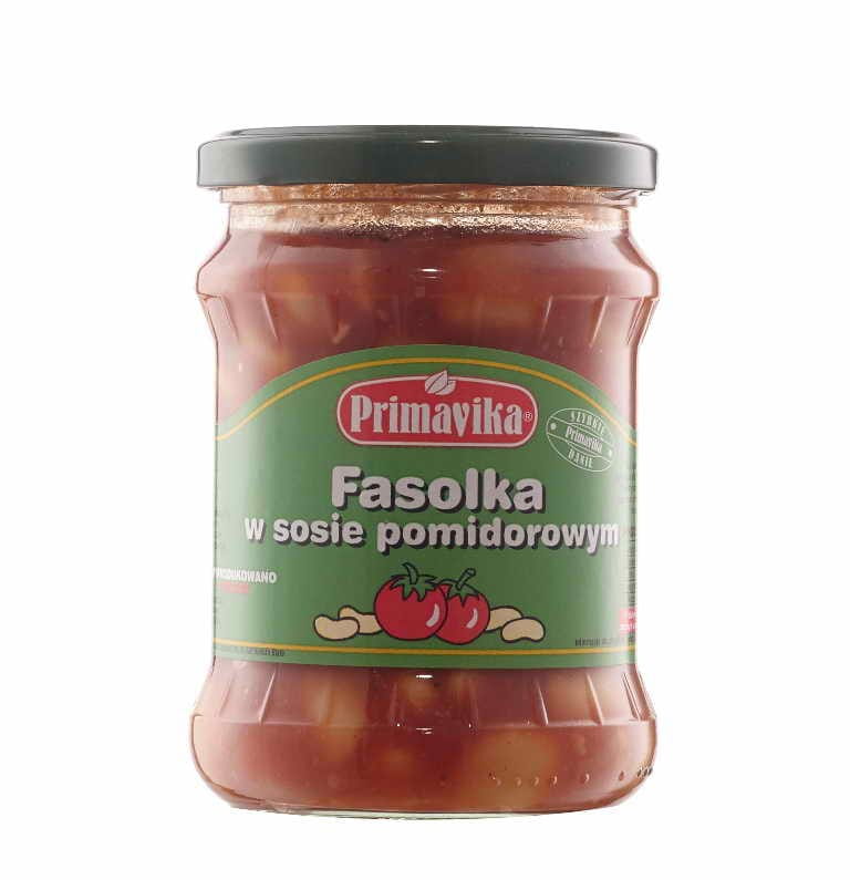 Haricots à la sauce tomate 440 g PRIMAVIKA