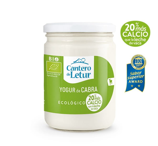 Yaourt de chèvre BIO 420 g CANTERO DE LETU