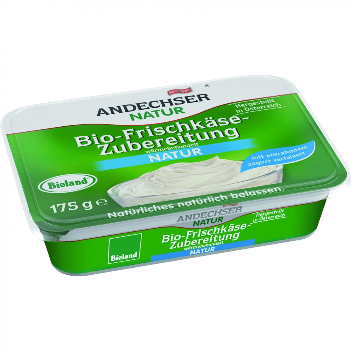 Fromage frais naturel 65% BIO 175 g ANDECHSER NATUR