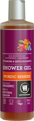 Gel douche BIO baies nordiques 250 ml URTEKRAM