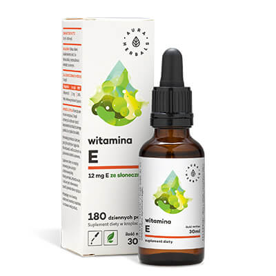 Vitamine E 180 portions de 30 ml AURA HERBALS