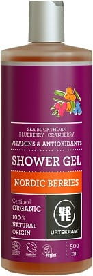 Gel douche BIO baies nordiques 500 ml URTEKRAM