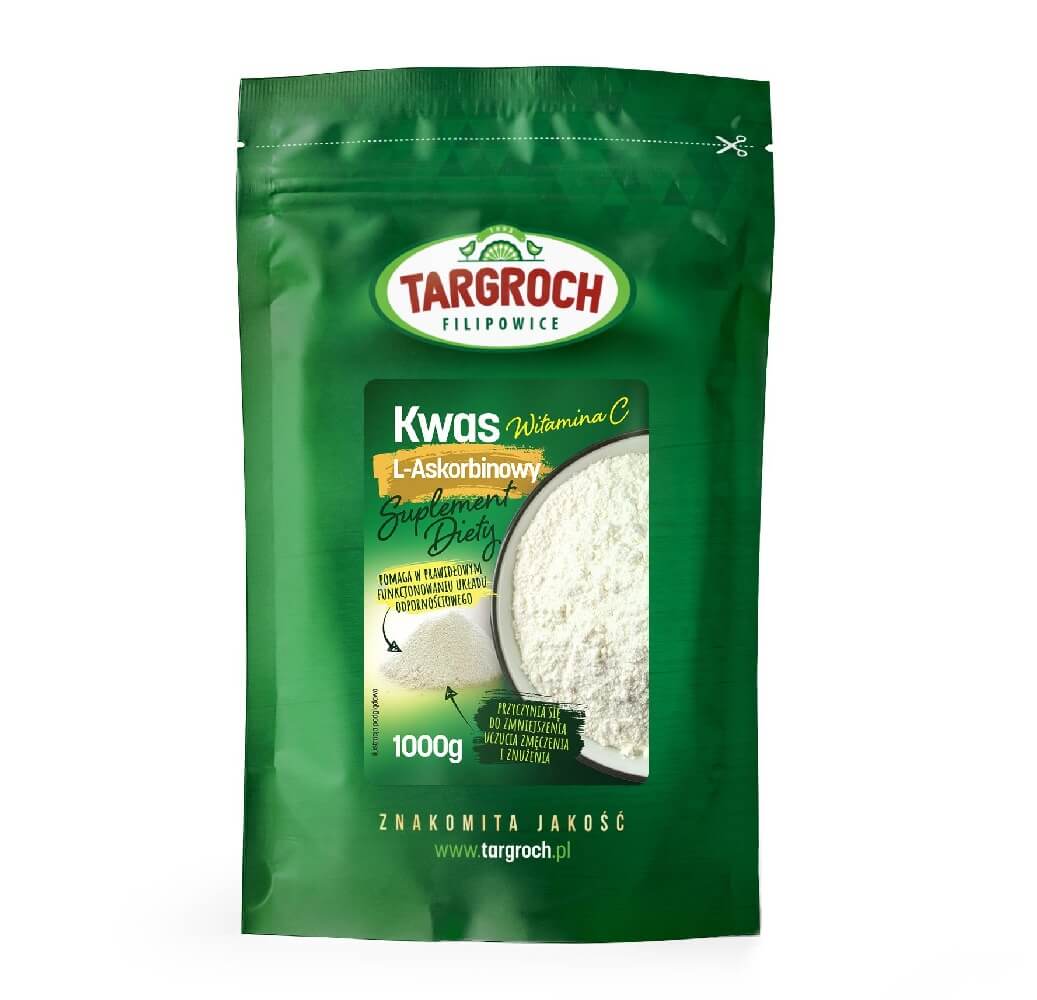 Acide L - Poudre de vitamine C ascorbique 1000g TARGROCH