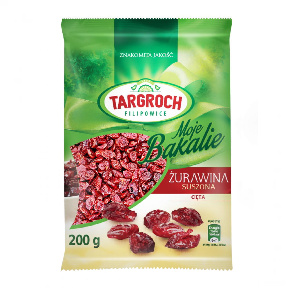 Canneberges séchées 200g TARGROCH