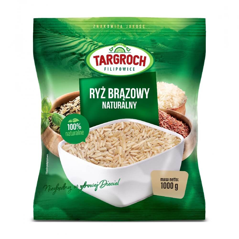 Riz brun naturel 1000g TARGROCH