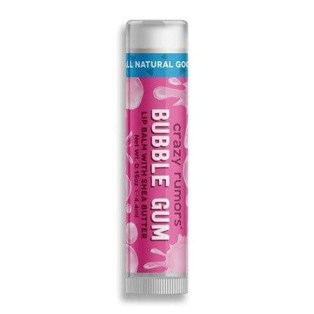 Baume à lèvres au chewing-gum naturel CRAZY RUMORS
