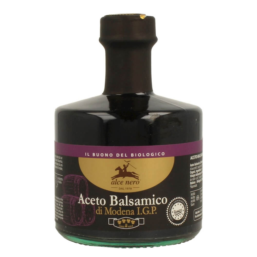 Vinaigre balsamique de modène premium BIO 250 ml - ALCE NERO